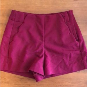 Candie’s Scallop pocketed shorts